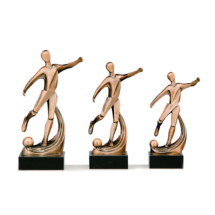 HK.408 - Beeld voetballer (21.5cm-26cm)