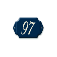 3D gegoten naambordje - Series 535