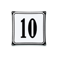 3D gegoten naambordje - Series 542