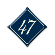 3D gegoten naambordje - Series 544