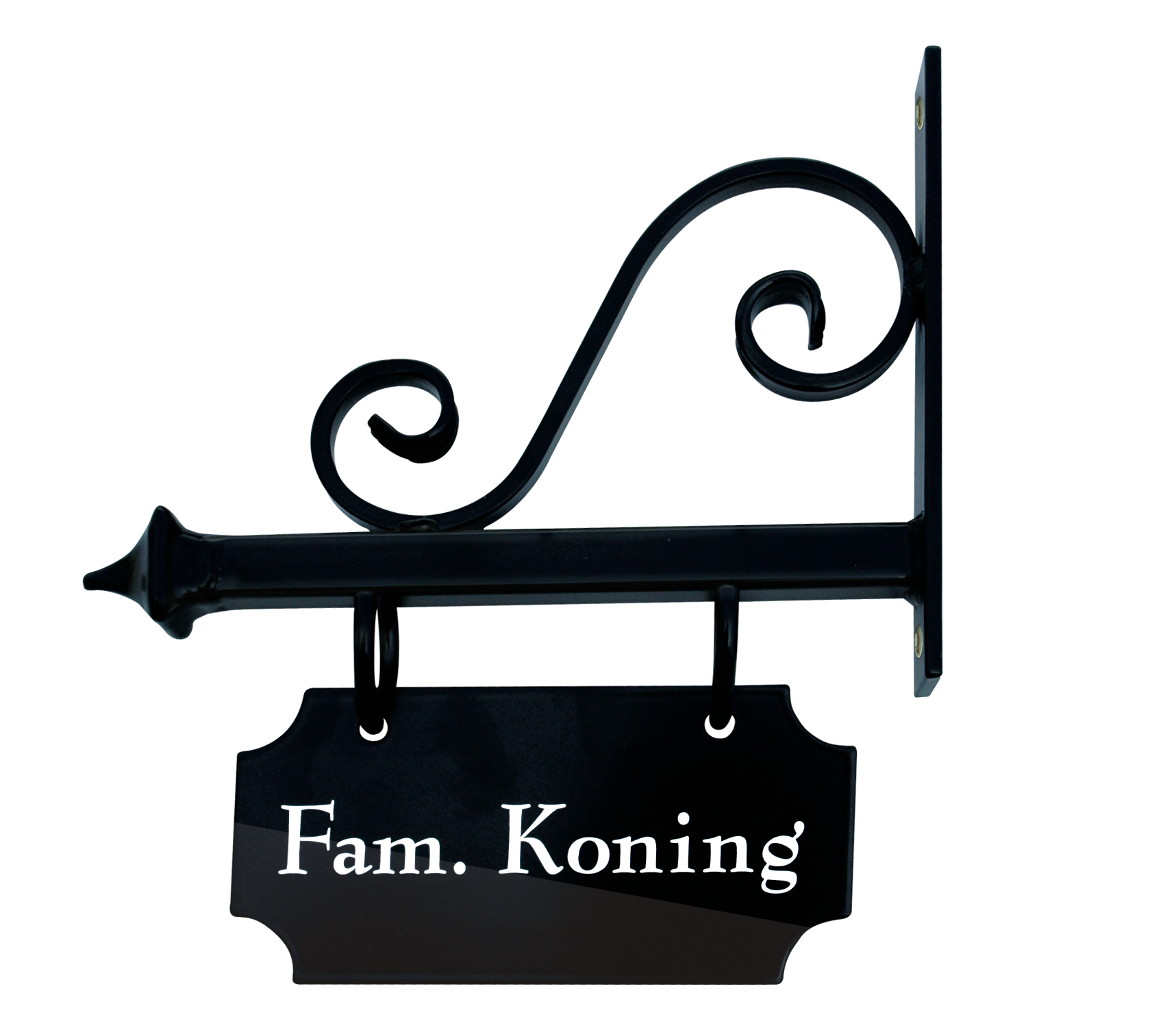 Ambachtelijk naambordje - Series 671