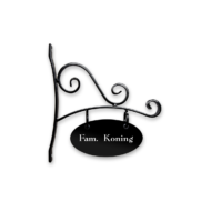 Ambachtelijk naambordje - Series 677