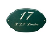 Houten naambordje - Series 83