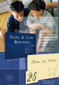 Gravoglas naambordje - Series 700-900