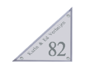 perspex naambordje - Series 1021