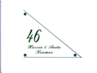 Perspex naambordje - Series 1031