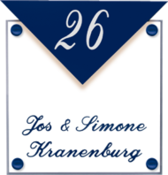 Gravoglas naambordje - Series 1102