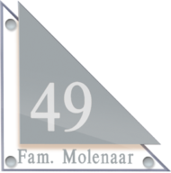 Gravoglas naambordje - Series 1105