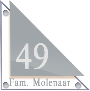 Gravoglas naambordje - Series 1105