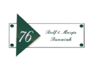 Gravoglas naambordje - Series 1106