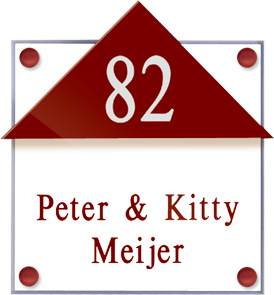 Gravoglas naambordje - Series 1107