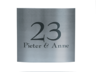 RVS naambordje - Series 1404