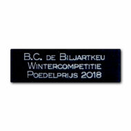 Graveerplaatje 65 x 20 mm (incl. graveren)