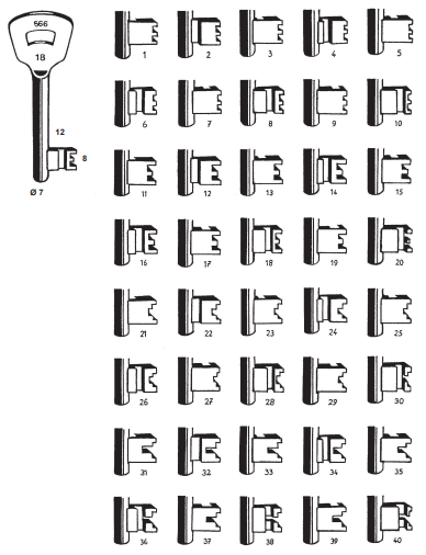 Nemef 566 (1 t/m 40) - Afbeelding 2