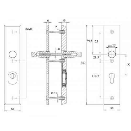 Veiligheidsbeslag met Kerntrekbeveiliging - Afbeelding 3