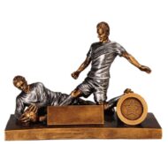 Z.103 - Beeld Voetballers (18.5cm x 13cm)