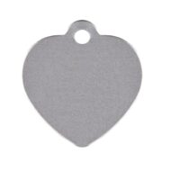 Hondenpenning hart (groot)