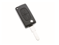 Peugeot sleutelbehuizing 2-knops