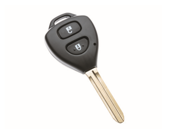 Toyota sleutelbehuizing 2-knops