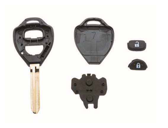 Toyota sleutelbehuizing 2-knops - Afbeelding 2