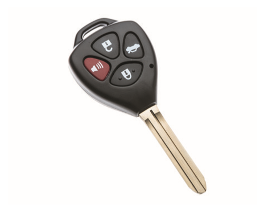 Toyota sleutelbehuizing 4-knops