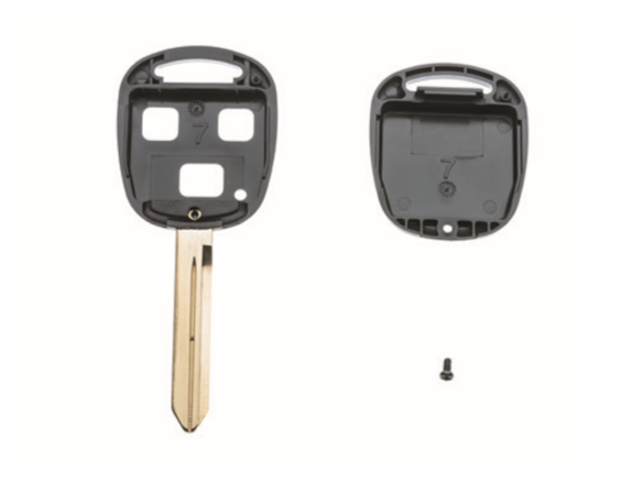 Toyota sleutelbehuizing 3-knops - Afbeelding 2