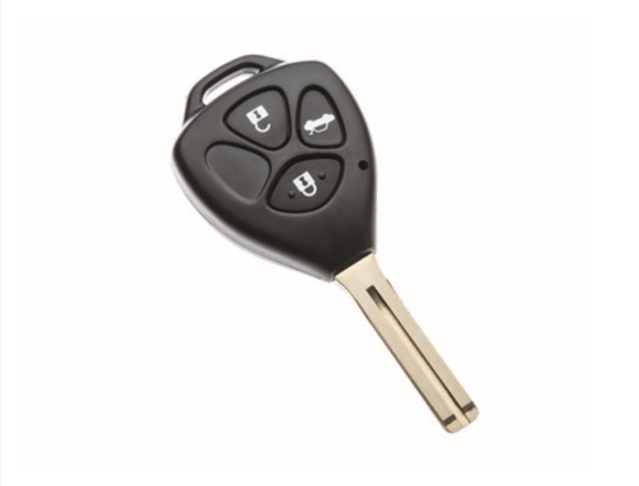 Toyota sleutelbehuizing 3-knops