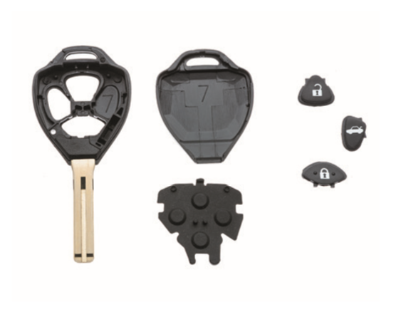 Toyota sleutelbehuizing 3-knops - Afbeelding 2