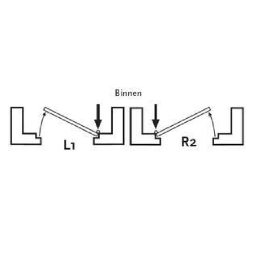 Oplegslot Cisa (vaste cilinder) - Afbeelding 6