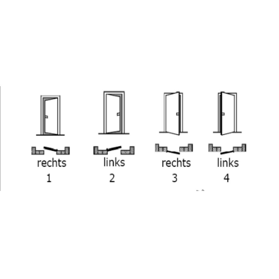 Oplegslot Yale (vaste cilinder) - Afbeelding 4