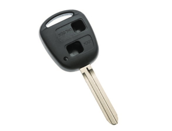 Toyota sleutelbehuizing 2-knops