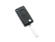 Peugeot sleutelbehuizing 2-knops