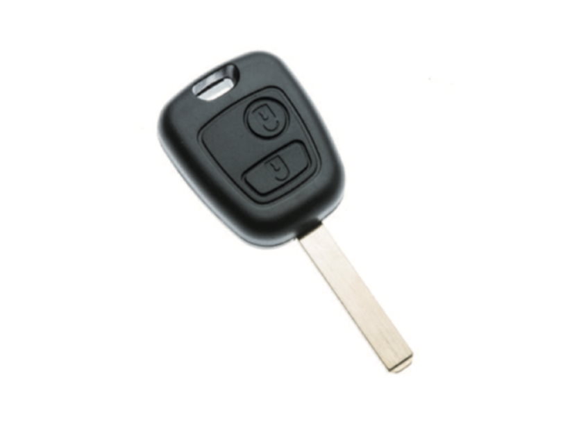 Citroën sleutelbehuizing 2-knops