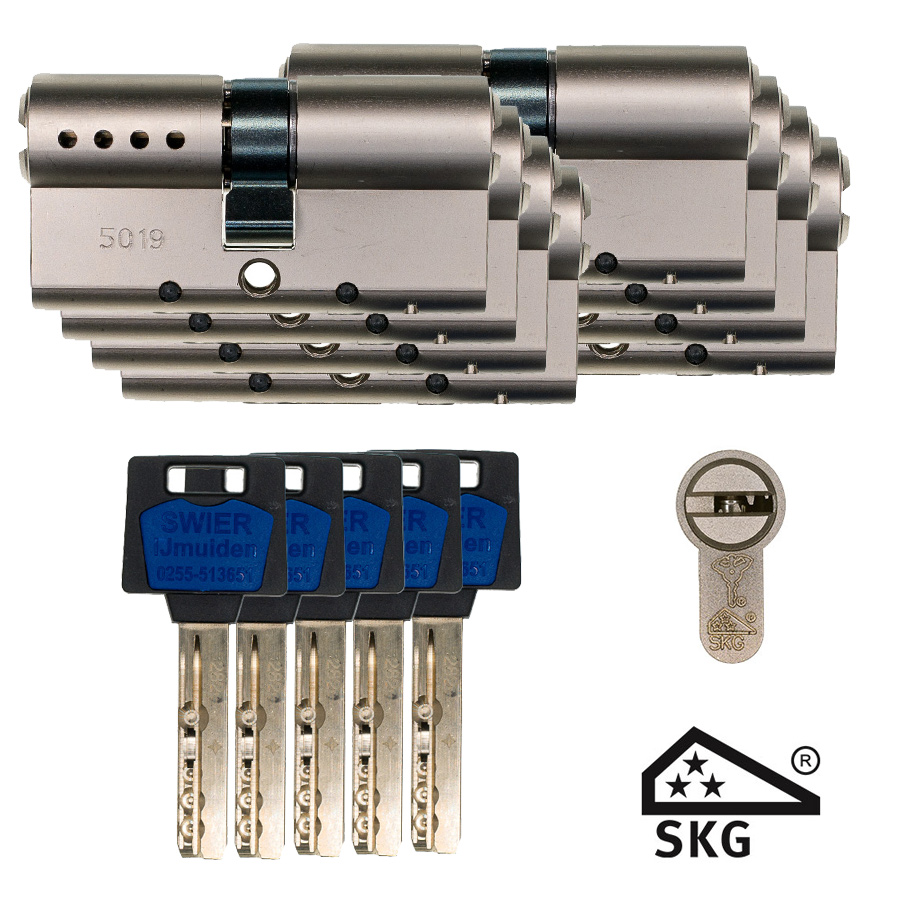 Mul-T-Lock Cilinder SKG★★★ 8 stuks