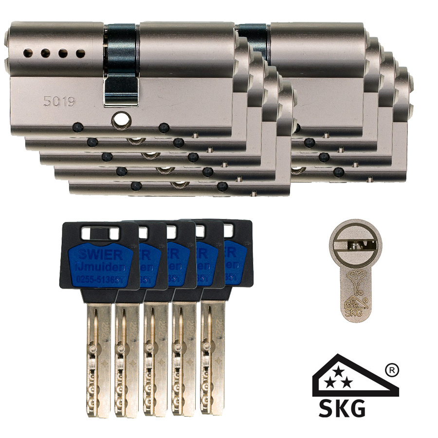 Mul-T-Lock Cilinder SKG★★★ 9 stuks