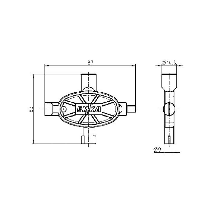 Emka sleutel Multi - Afbeelding 2