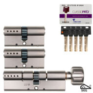 Mul-T-Lock SKG★★★ cilinder set (2 stuks 30x30mm + KNOP45x50mm)