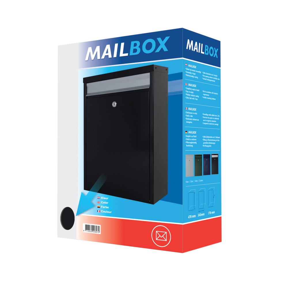 Mailbox 350 groen - Afbeelding 3